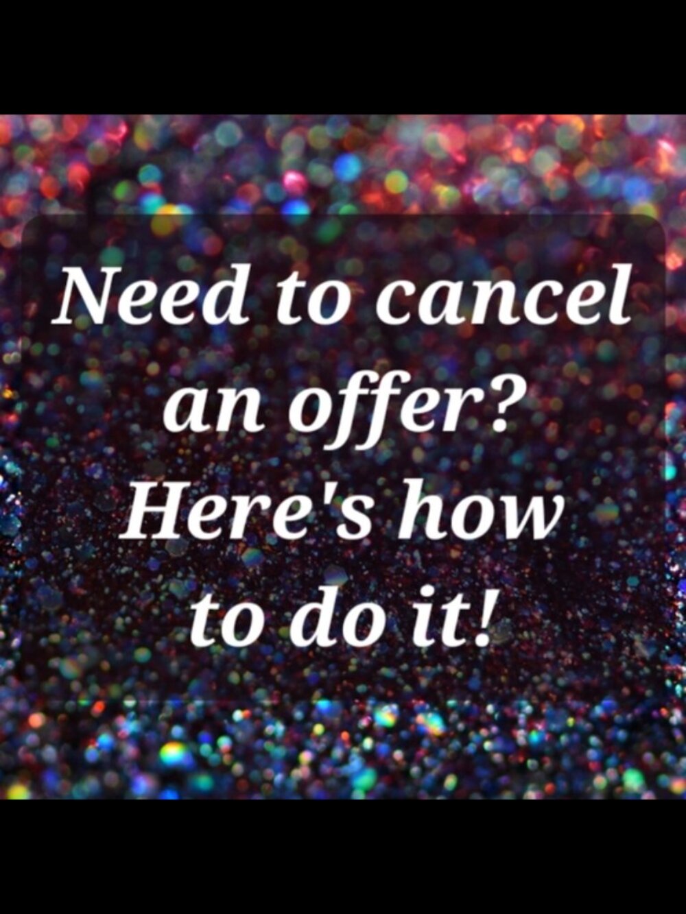 How to cancel an offer via mobile and desktop PC 👩‍🏫